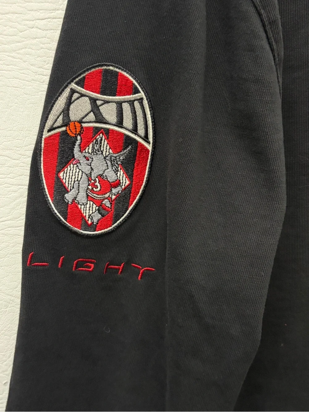Nike Air Jordan Essentials Long-Sleeve Rugby Shirt Black Medium